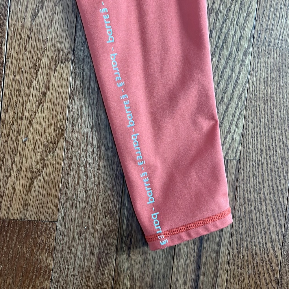 Barre3 Small Orange Leggings - Picture 2 of 3